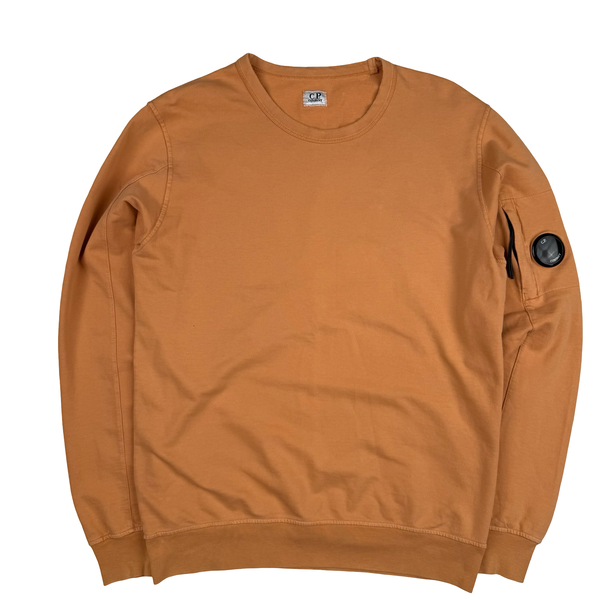 CP Company Copper Cotton Lens Viewer Crewneck - Medium