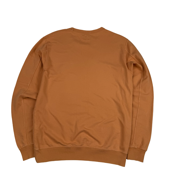 CP Company Copper Cotton Lens Viewer Crewneck - Medium