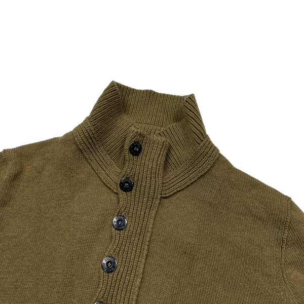 Stone Island 2009 Brown Wool Pullover Knit - XL