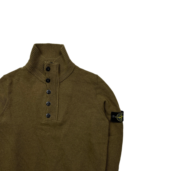 Stone Island 2009 Brown Wool Pullover Knit - XL