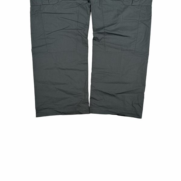 Stone Island 2023 Grey Regular Fit Stretch Cotton Tela Cargo Trousers - 36"