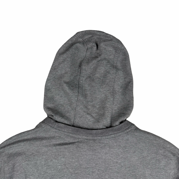 Paul And Shark Grey Cotton Graphic Hooded Jumper - Medium