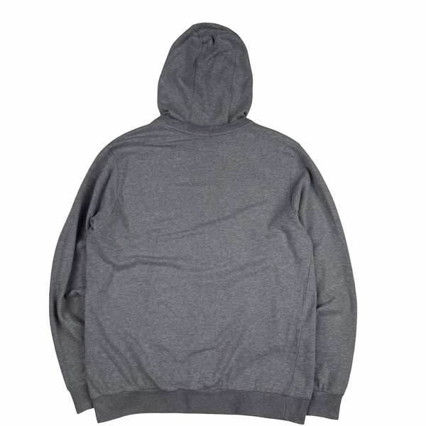 Paul And Shark Grey Cotton Graphic Hooded Jumper - Medium