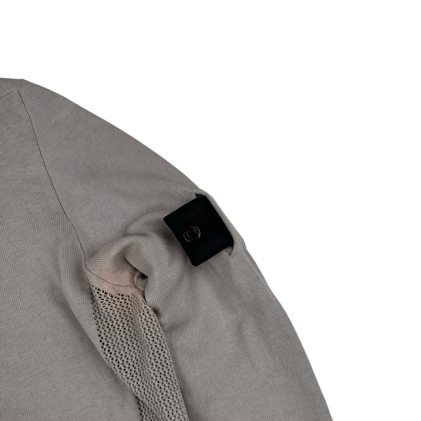 Stone Island 2017 Shadow Project Grey Cotton Crewneck Knit - Large