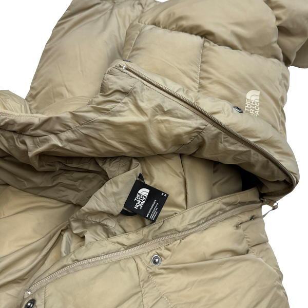 North Face Beige 700 Down Fill Puffer Jacket - Medium