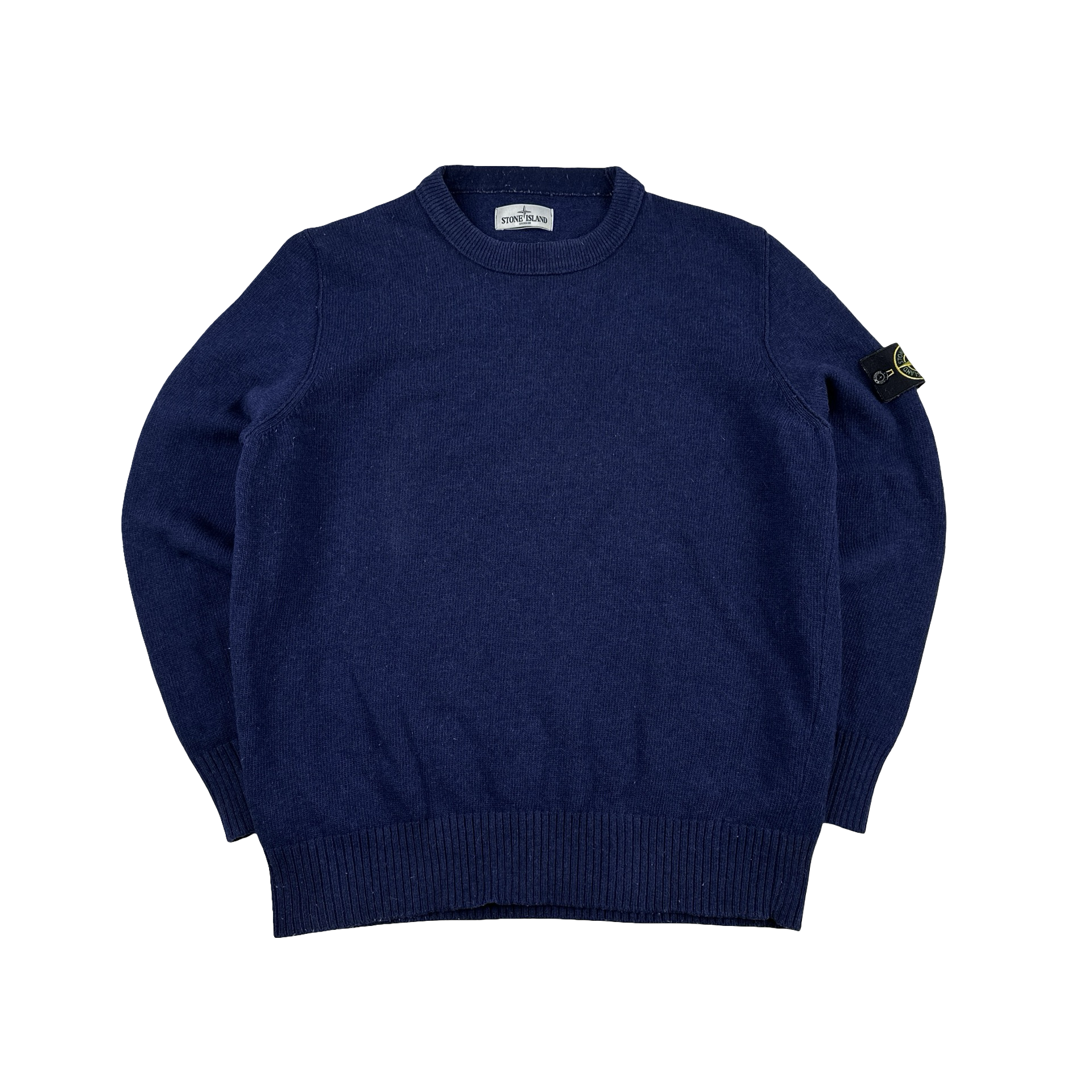STONE ISLAND ニット サイズ:L ネイビー 薄手ニット ストーン 