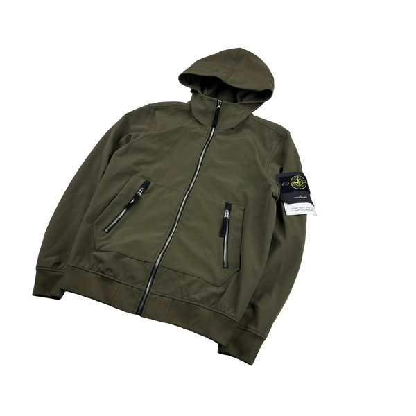 Stone island khaki jacket outlet