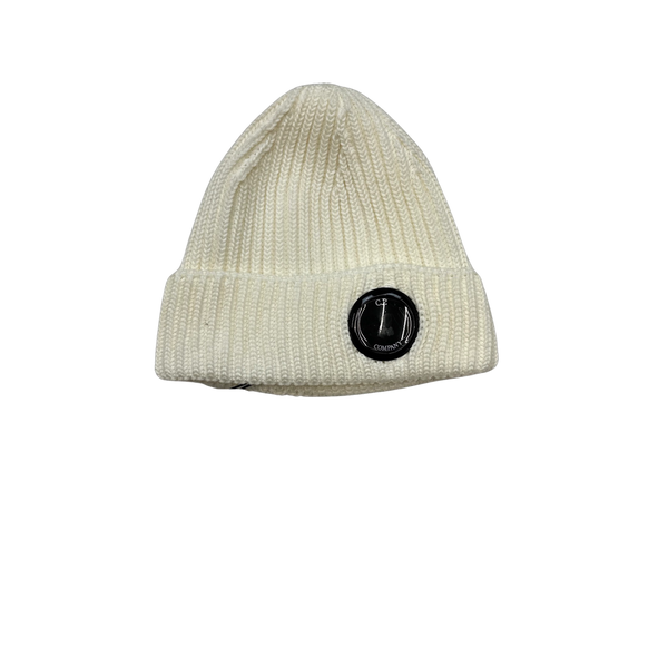 CP Company Ribbed Wool Lens Viewer Beanie