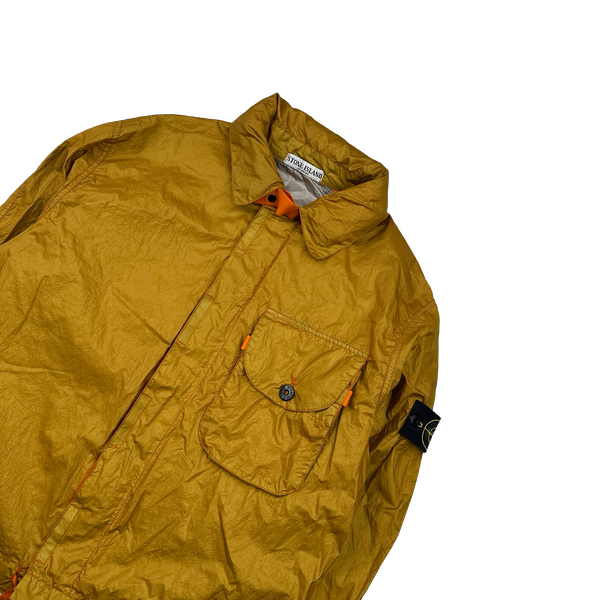 Stone Island 2004 Paul Harvey Orange Parachute Nylon Jacket - Medium