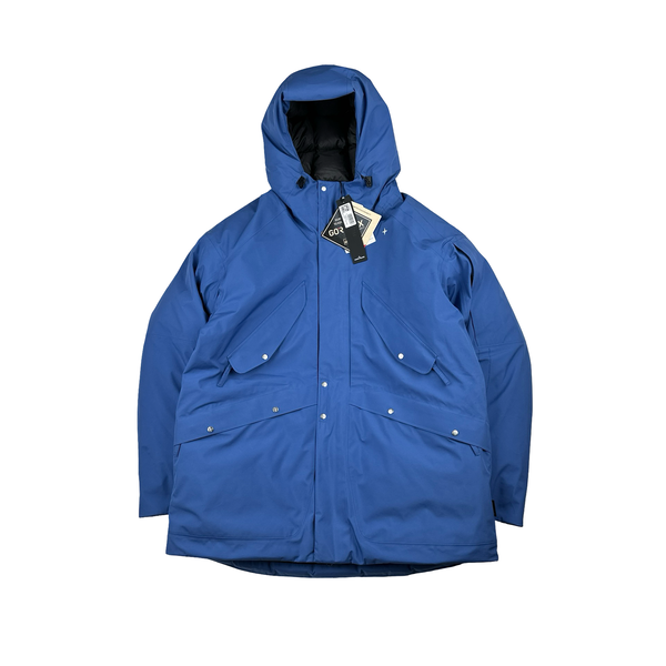 Stone Island 2024 Blue Goretex Capo Campionario Stellina Jacket - Large