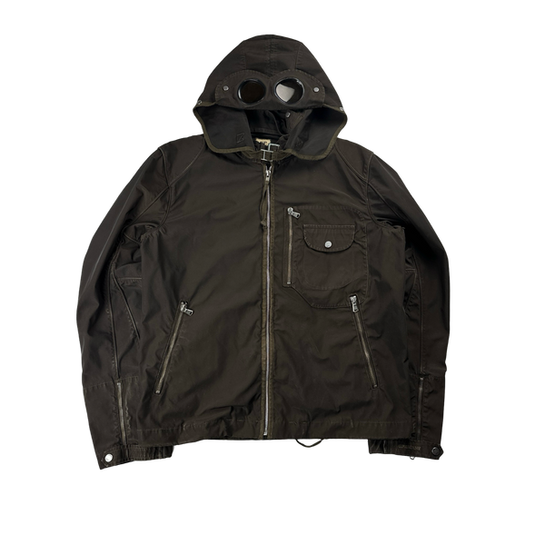 CP Company 2007 Archive Tinto Terra Brown Nylon Jacket - Large