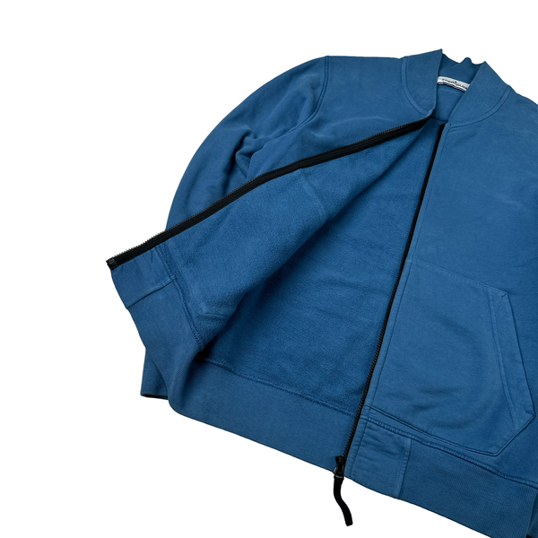 Stone Island 2020 Blue Cotton Crewneck Sweatshirt - Small