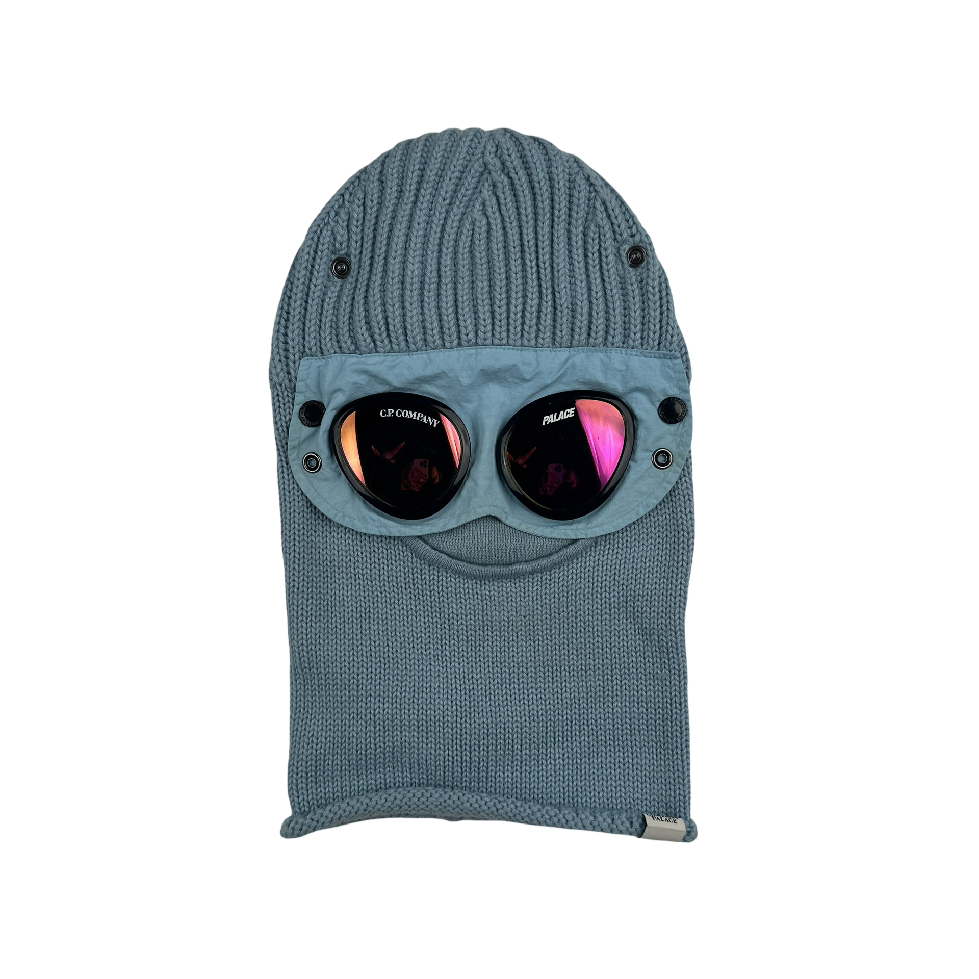 CP Company x Palace Baby Blue Goggle Knit Balaclava – Mat's Island