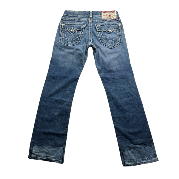 True Religion Contrast Stich Ricky Super T Jeans - 32"