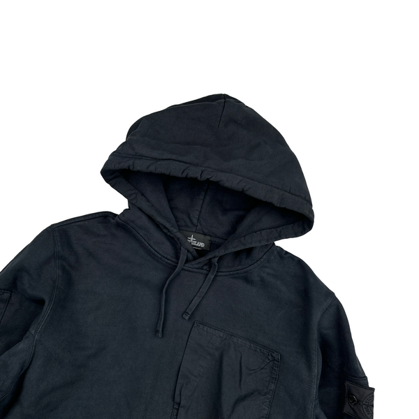 Stone Island Shadow Project Thick Cotton Pullover Hoodie - Small
