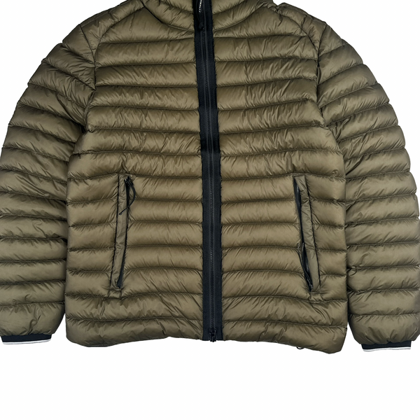 CP Company Khaki DD Shell Goggle Jacket - Medium