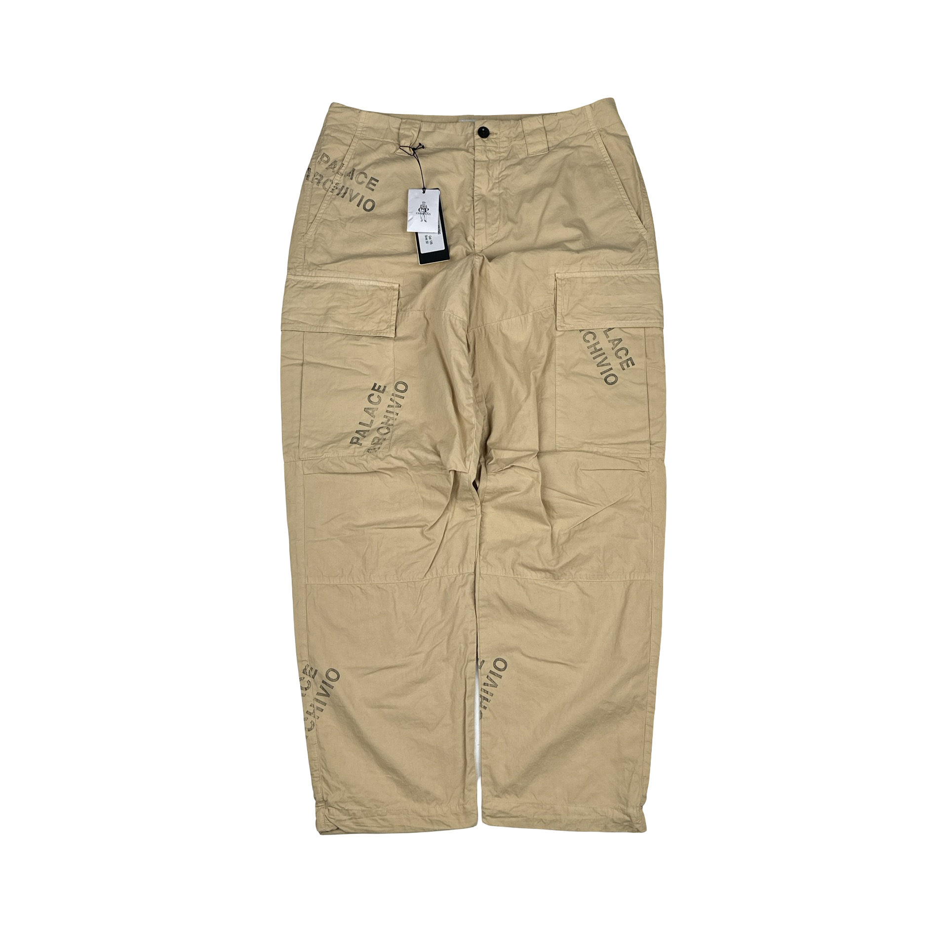 CP Company x Palace Archivio Loose Fit Cargo Trousers - 32 