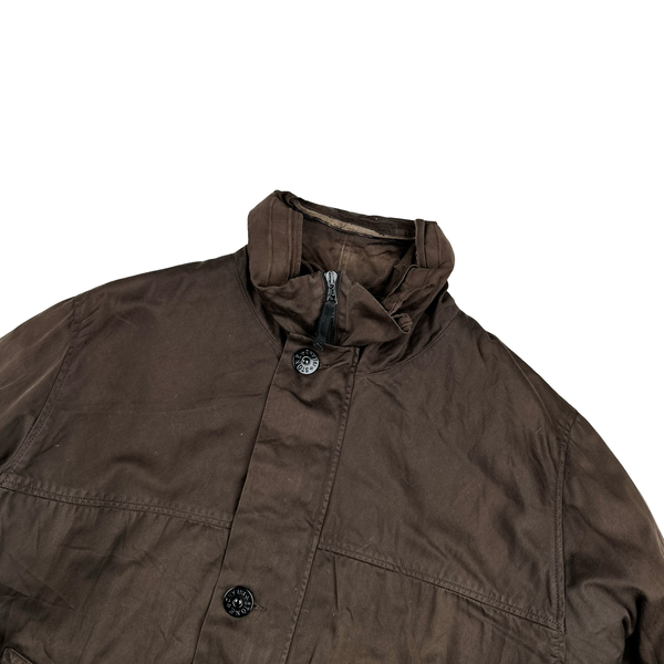 Stone Island 2002 Raso Gommato Dutch Rope Jacket - Large