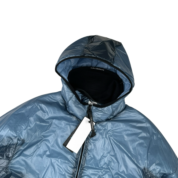 CP Company Blue Face Mask Outline Primaloft Puffer - Large