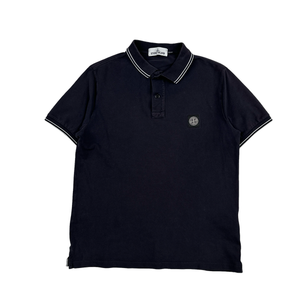 Stone Island 2018 Charcoal Polo Shirt - Large