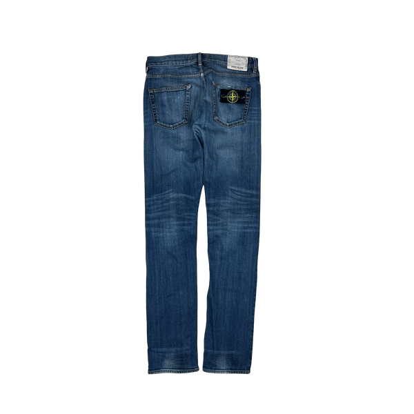 Stone Island 2016 Blue Slim Fit Denim Jeans - 30"