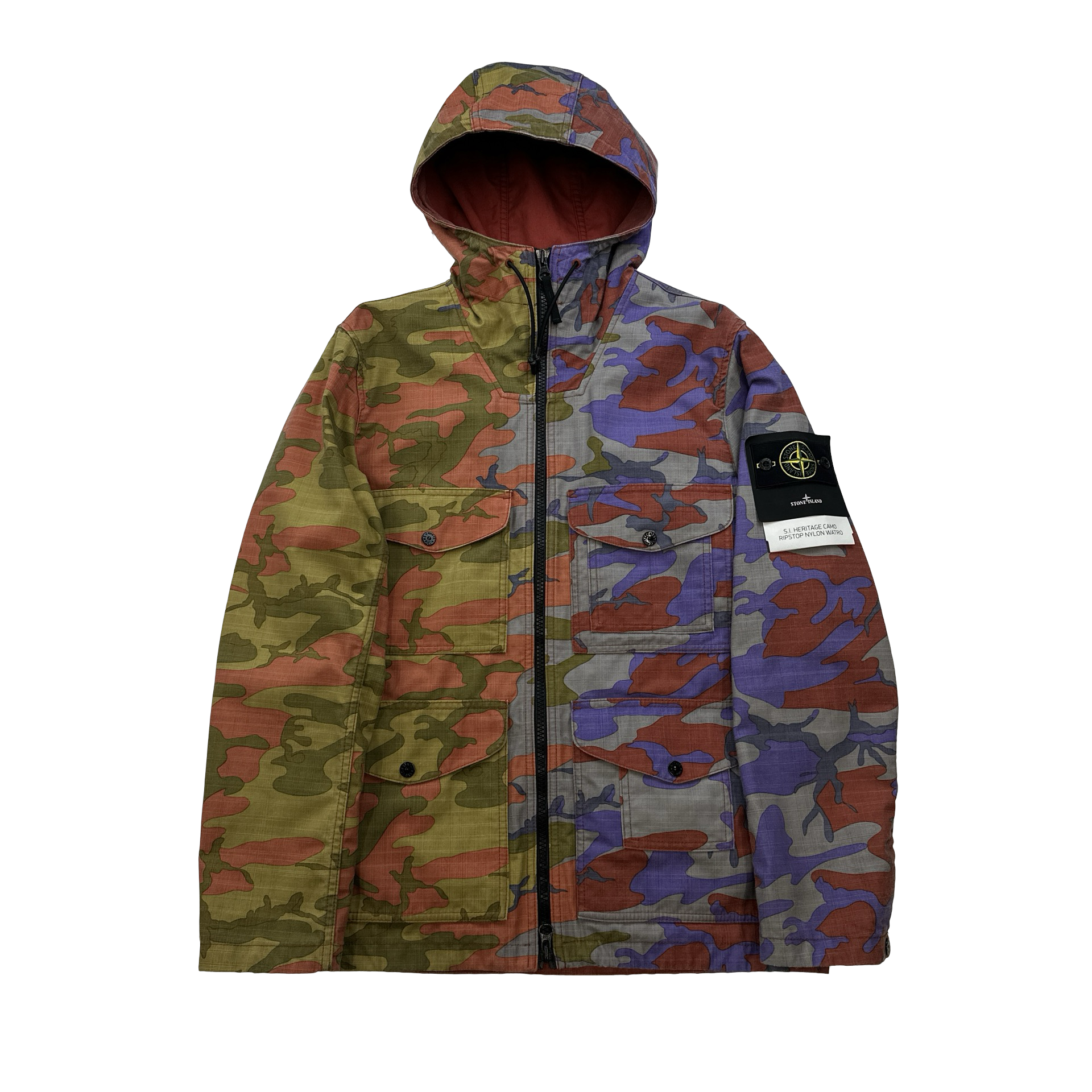 ジャケット・アウター Stone  Heritage Camo Nylon Jacket ジャケット・アウター Stone Heritage Camo Nylon Jacket ジャケット