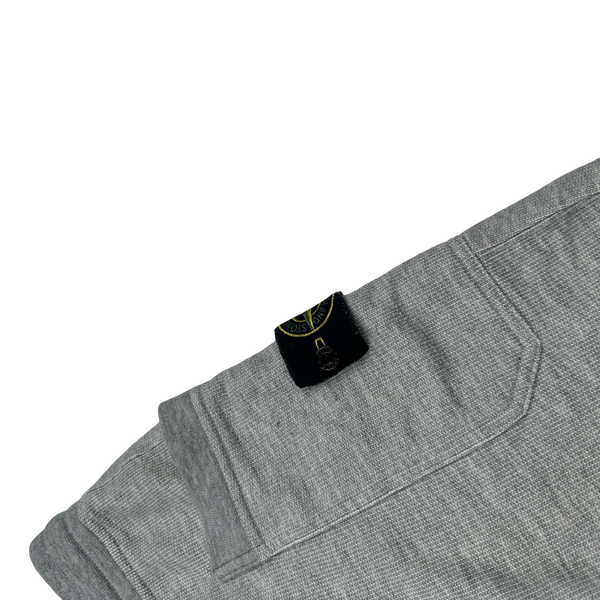Stone Island 2015 Grey Fleece Shorts - Large