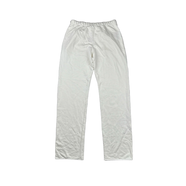 Prada Deadstock White Red Tab Cotton Joggers - 34"