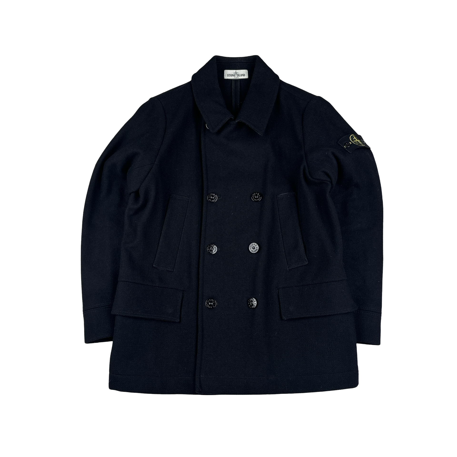 Stone Island 2012 Wool Pea Coat - Large – Mat