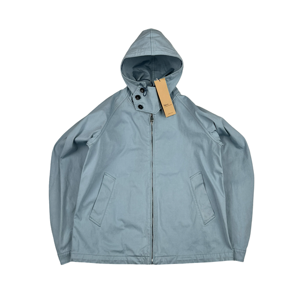 Ten C Lightweight Buttoned Neck Anorak Cotton Jacket - Medium