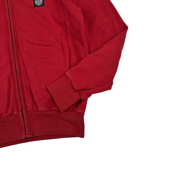 Stone Island Red Patch Cotton 2011 Jumper - Medium