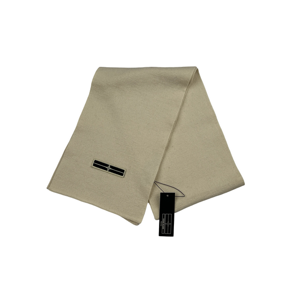 Stone Island 2007 Denims Wool Cream Scarf