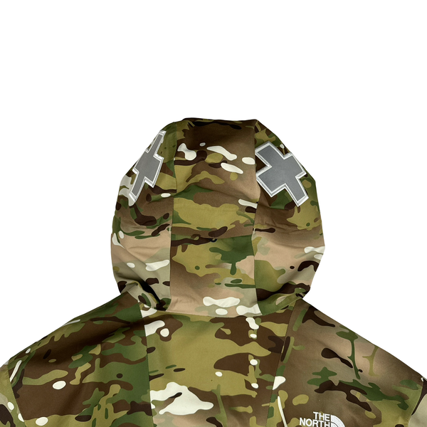 Supreme X North Face Camo Spellout Summit Series Waterproof Jacket - Medium