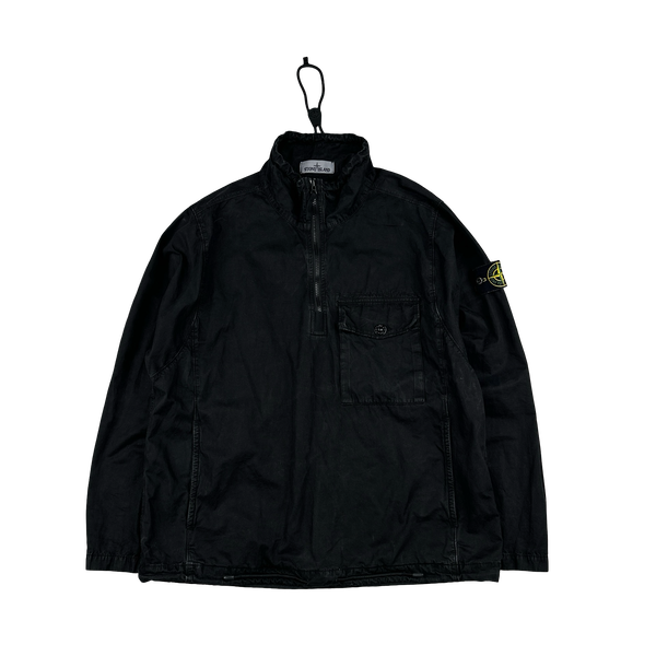 Stone Island 2020 Black Smock Pullover - Small
