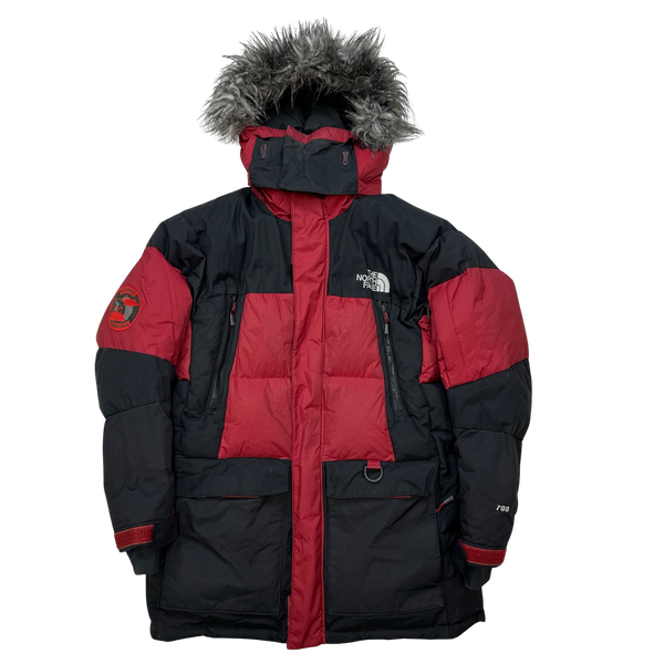 North Face Red Vostok Antarctica Down Filled Winter Jacket - Medium