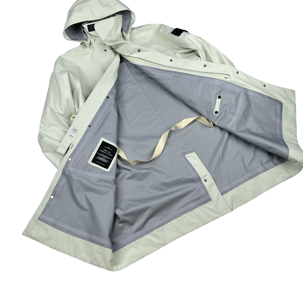 Stone Island Shadow Project Off White Gore Tex Trench Coat Parka - Medium