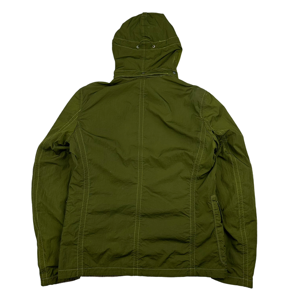 CP Company Jaeger-LeCoultre La Mille Goggle Square Watch Viewer Hooded Jacket - Large