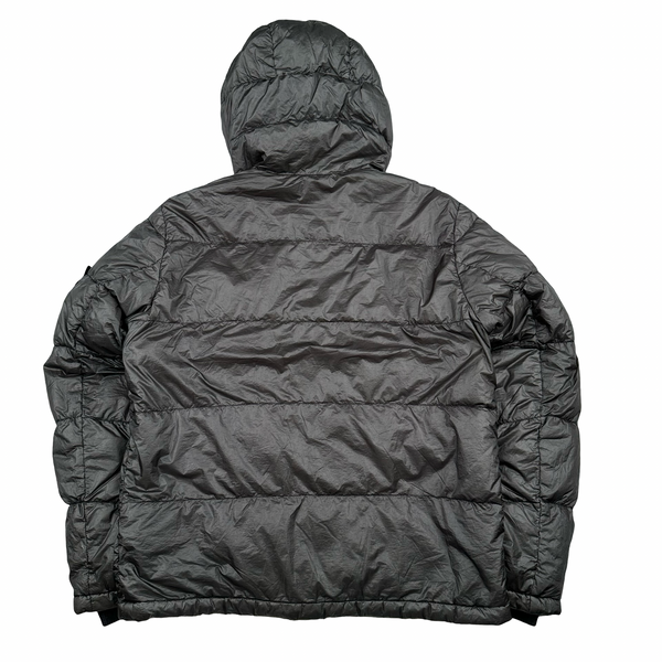 Stone Island 2011 Grey Garment Dyed Puffer Jacket - Large