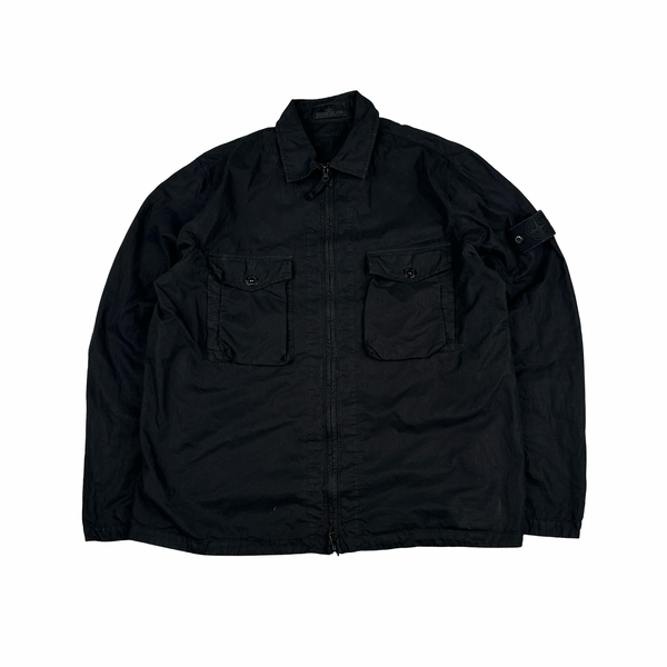 Stone Island 2019 Black Ghost Piece Overshirt - XL – Mat's Island