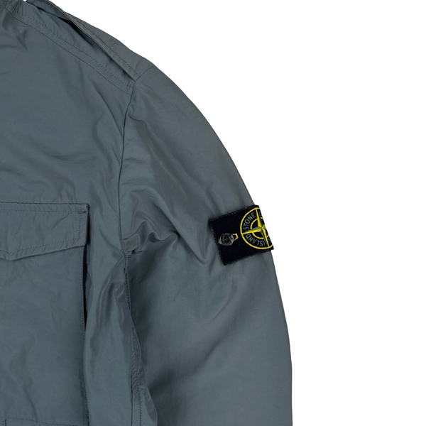 Stone Island 2014 Teal Micro Reps Field Jacket - XXL