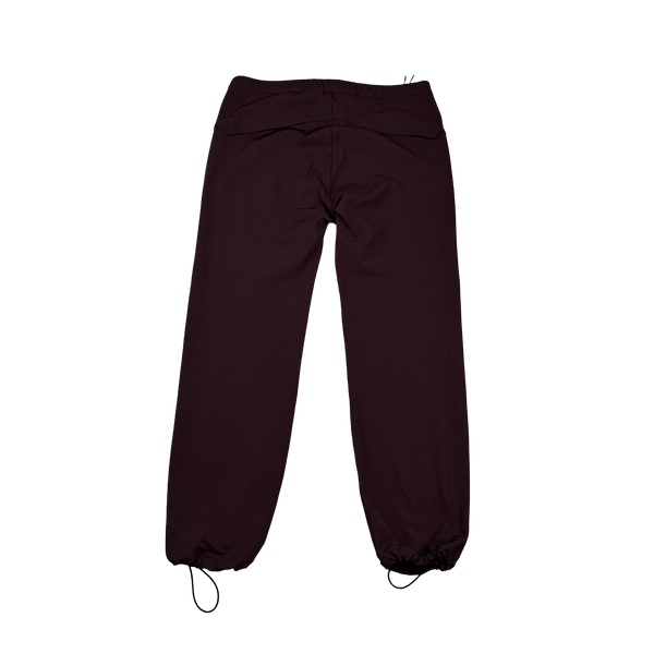 CP Company x Patta Burgundy Collaboration Soft Shell Trousers - Large