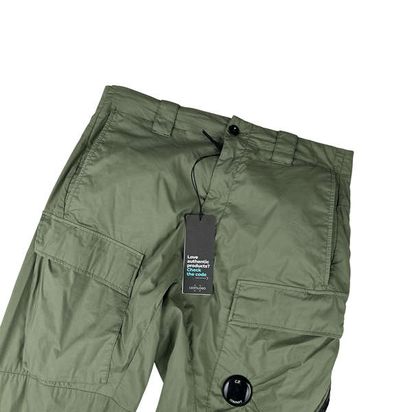 CP Company Olive Green Lens View Cargo Trousers - 32"