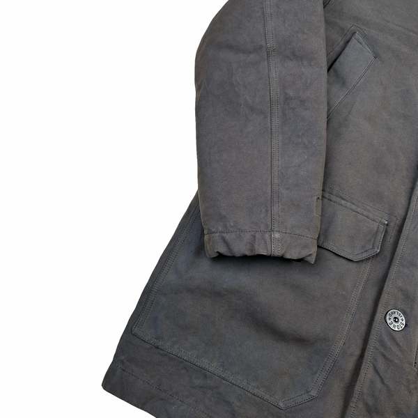 Stone Island 2015 Panama HT Dark Grey Trench Coat - Large