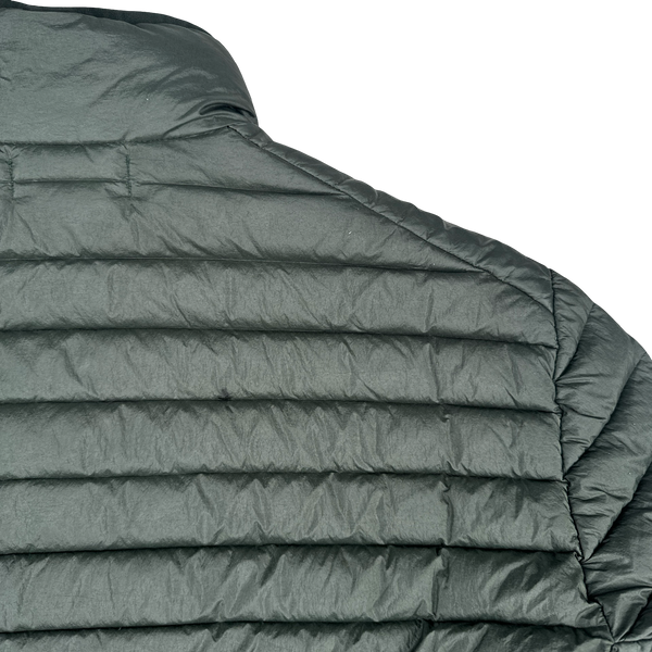 Stone Island 2022 Pine Green Loom Woven Chambers R Nylon Down TC Jacket - XL