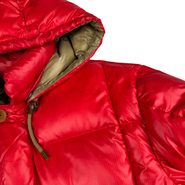 Ralph Lauren Red Down Filled Arctic Jacket - Small