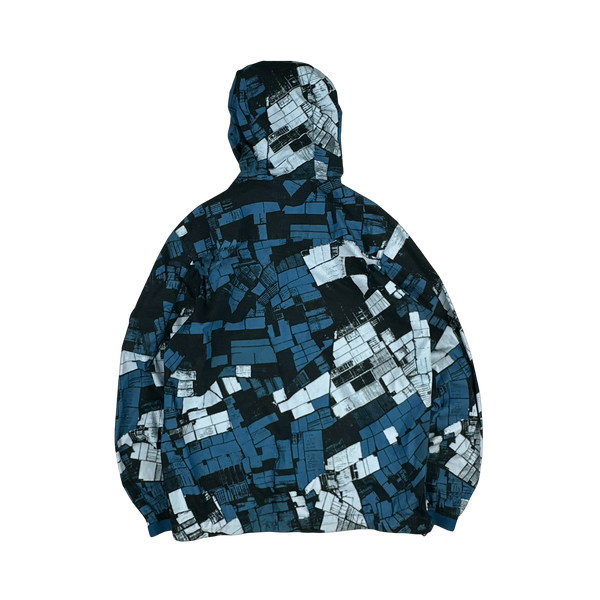CP Company 50 Fili Patterned Camo Hooded Jacket - Large