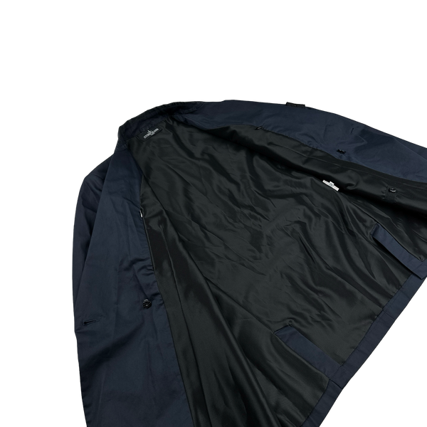 Stone Island Navy Shadow Project Blazer Jacket - Medium