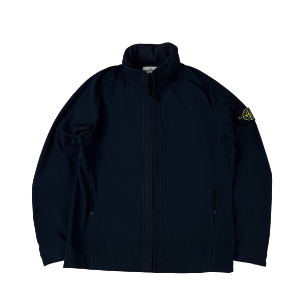 Stone Island 2016 Navy Light Soft Shell R Jacket - Large