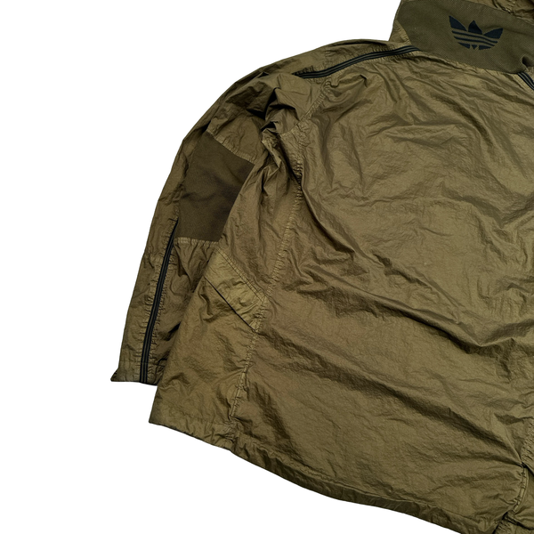 CP Company x Adidas Khaki Explorer Chrome Goggle Jacket - Large