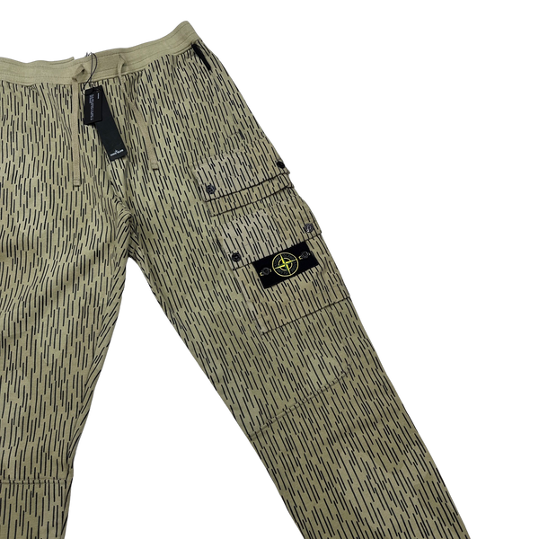 Stone Island 2021 Rain Camo Cargo Joggers - Medium